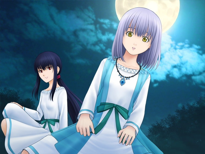 月にこんばんは!