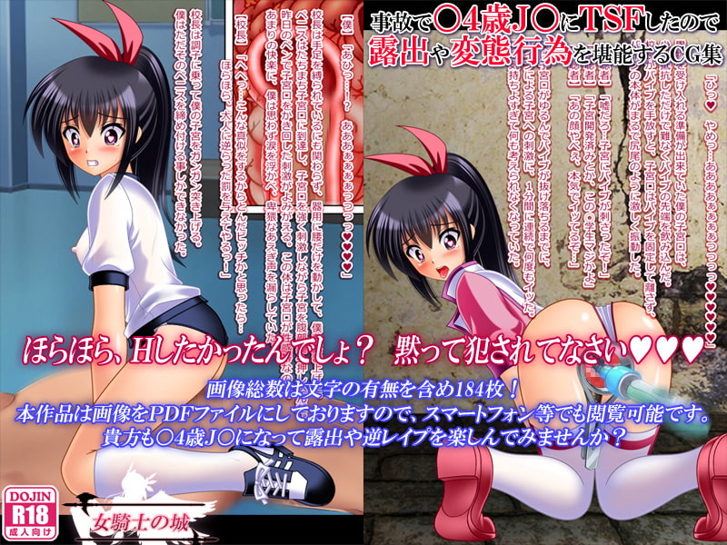 ○4歳J○ レイプ&TSF CG小説集