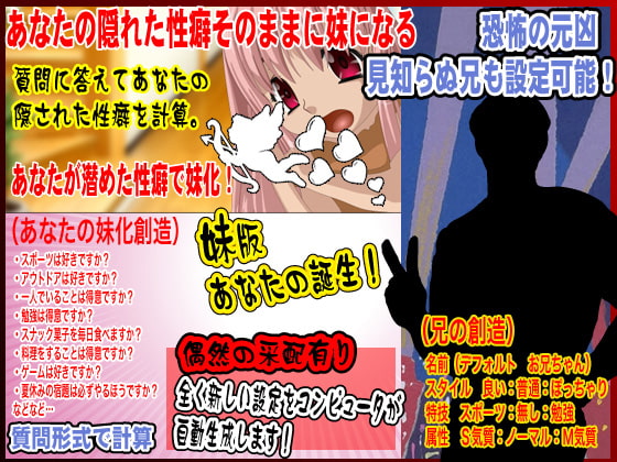 妹を虐めていた俺が朝起きたら知らない兄に脅える無力な妹になっていた