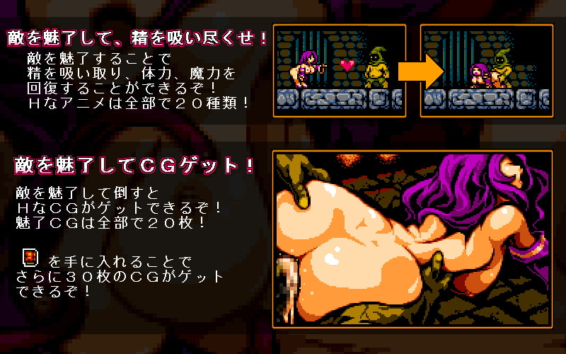 サキュバスと6つの魔法