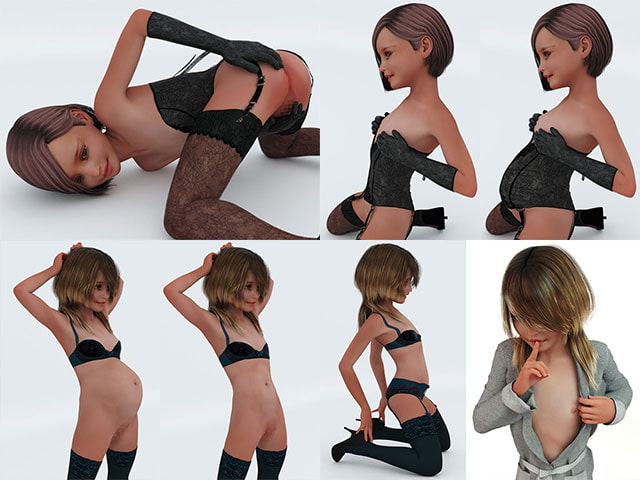 ロリビッチに色々させてみた Vol.01～05お買得パック