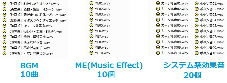 著作権フリー効果音・BGM集 vol.34 電マ・射精音・ピストン・その他効果音162個+BGM10曲+ジングル10個パック