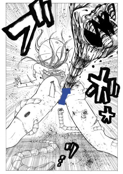 スク水戦士リョナ漫画 2巻