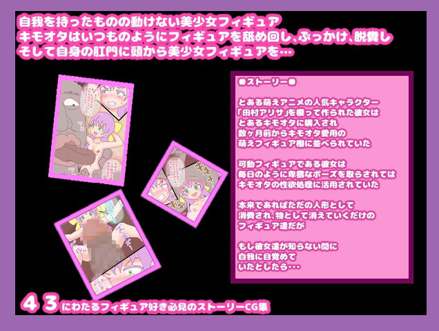 もしも美少女フィギュアに意識が芽生えたら～キモオタの肛門には挿入りたくない…!～