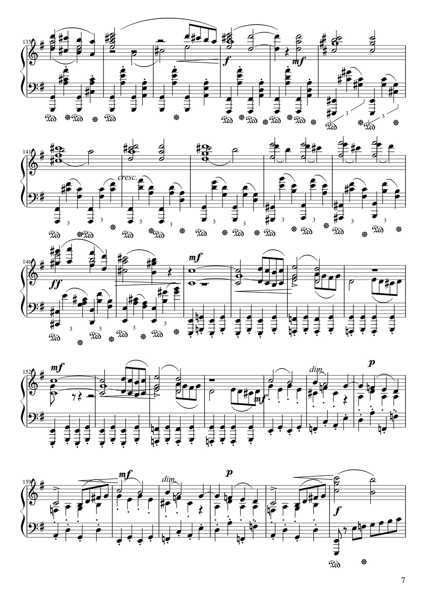 チャイコフスキー交響曲第5番(ピアノ譜)