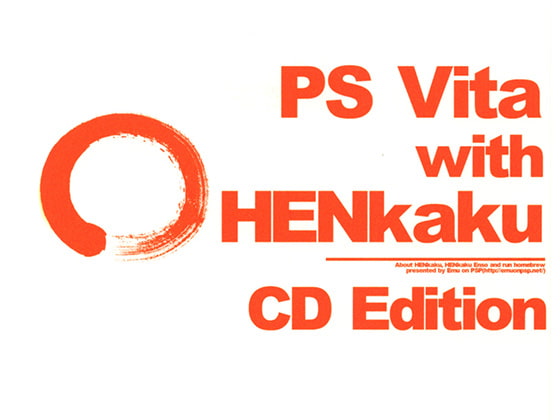 PS Vita with HENkaku CD Edition