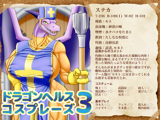 ドラゴンヘルスコスプレーズ3