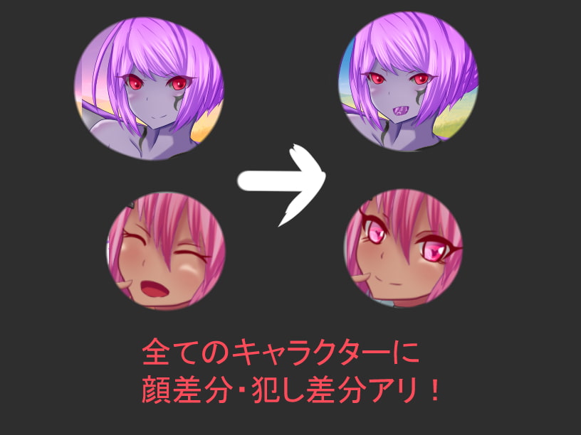 女尊男卑国家に立ち向かうも性欲に負けて犯されるRPG