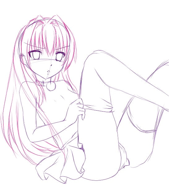 乙女の日常1【ラフあり】