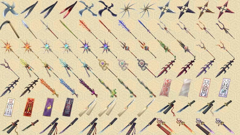 Fantasy game icons pack Vol.2-SAMURAI-