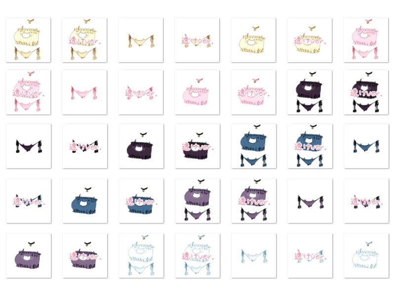 佐野俊英があなたの専用原画マンになります 衣装素材集ABC - ねこランジェリー -