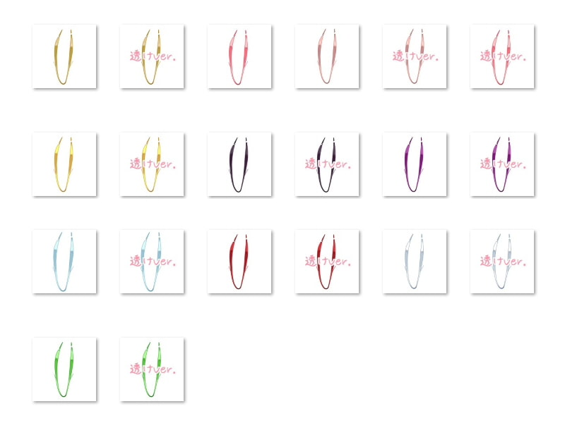 佐野俊英があなたの専用原画マンになります 衣装素材集A - マイクロビキニ -