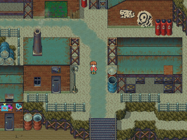 ねくらレトロフューチャーマップチップ素材集