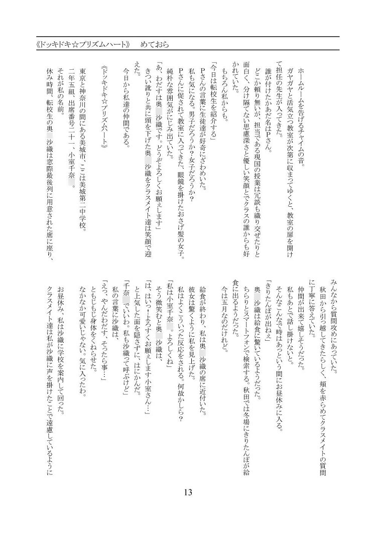 小室千奈○合同誌『THOUSAND WAVE 2nd』