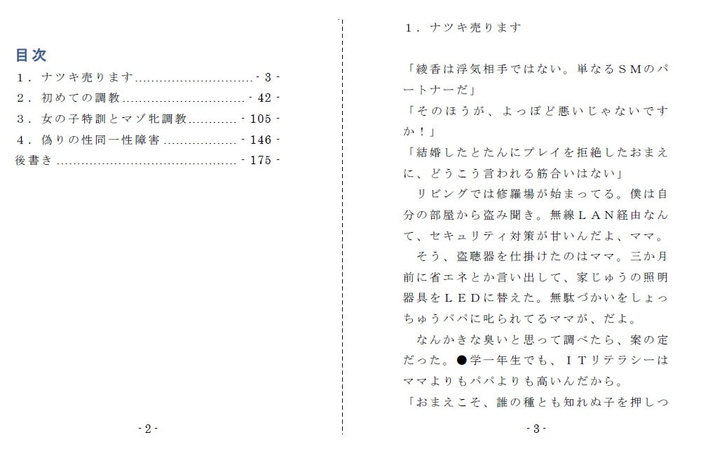 僕はパパの牝奴隷