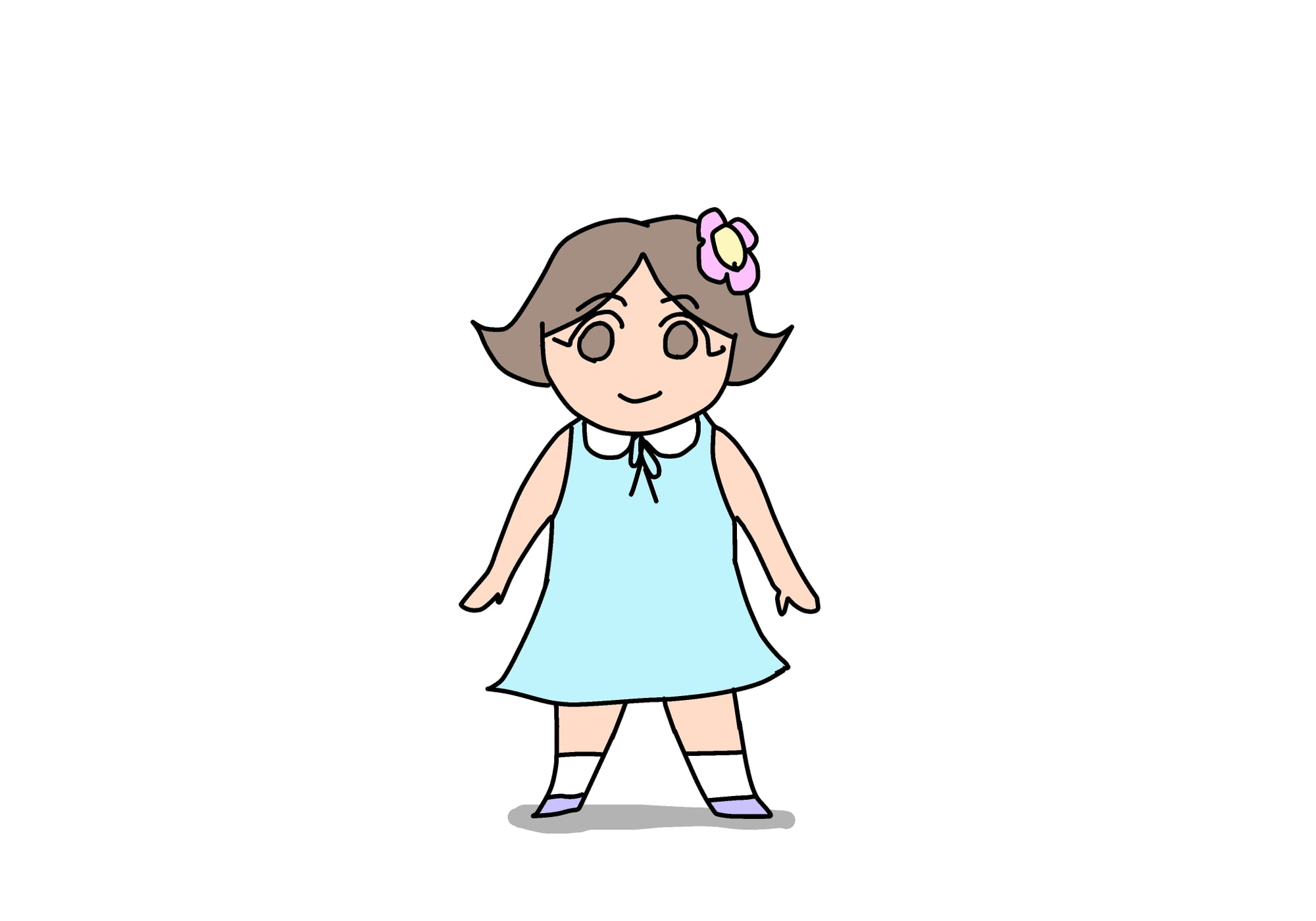 かわいい女の子たち 2 (GIFパラパラまんが )