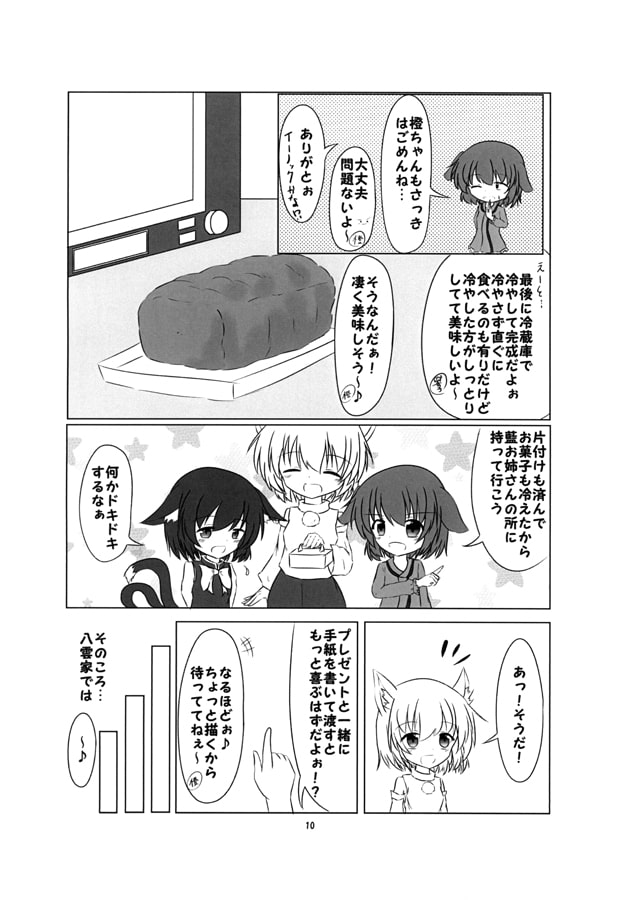 化け猫・山彦・白狼の3けもクッキング!!