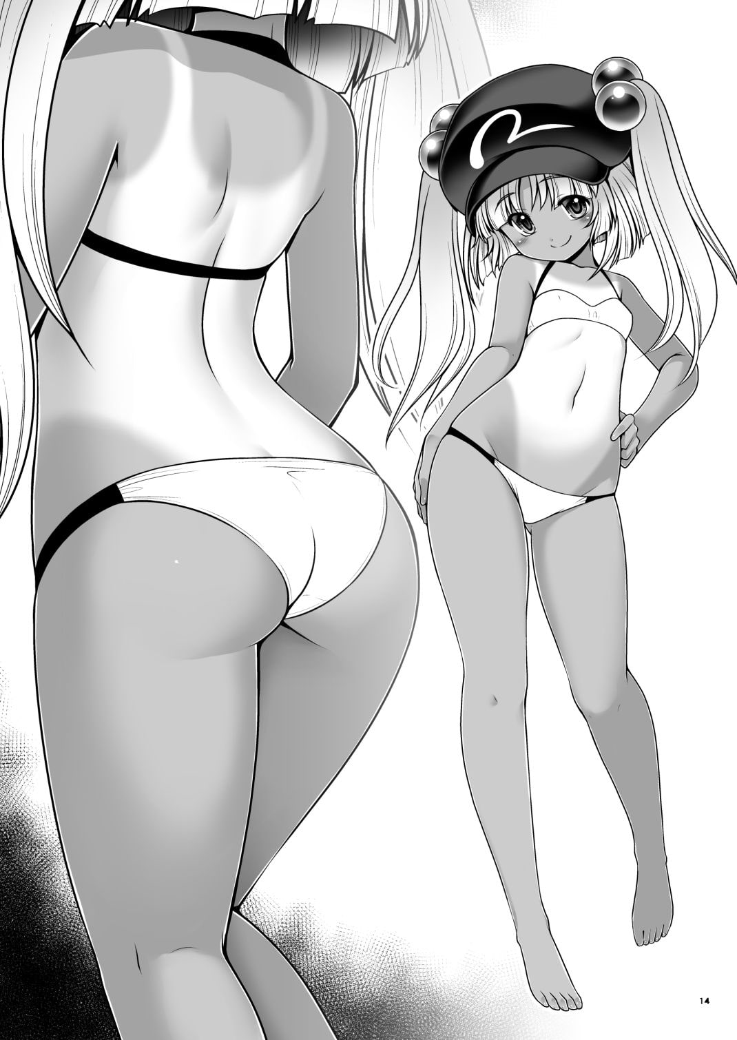 日焼け肌のロリども