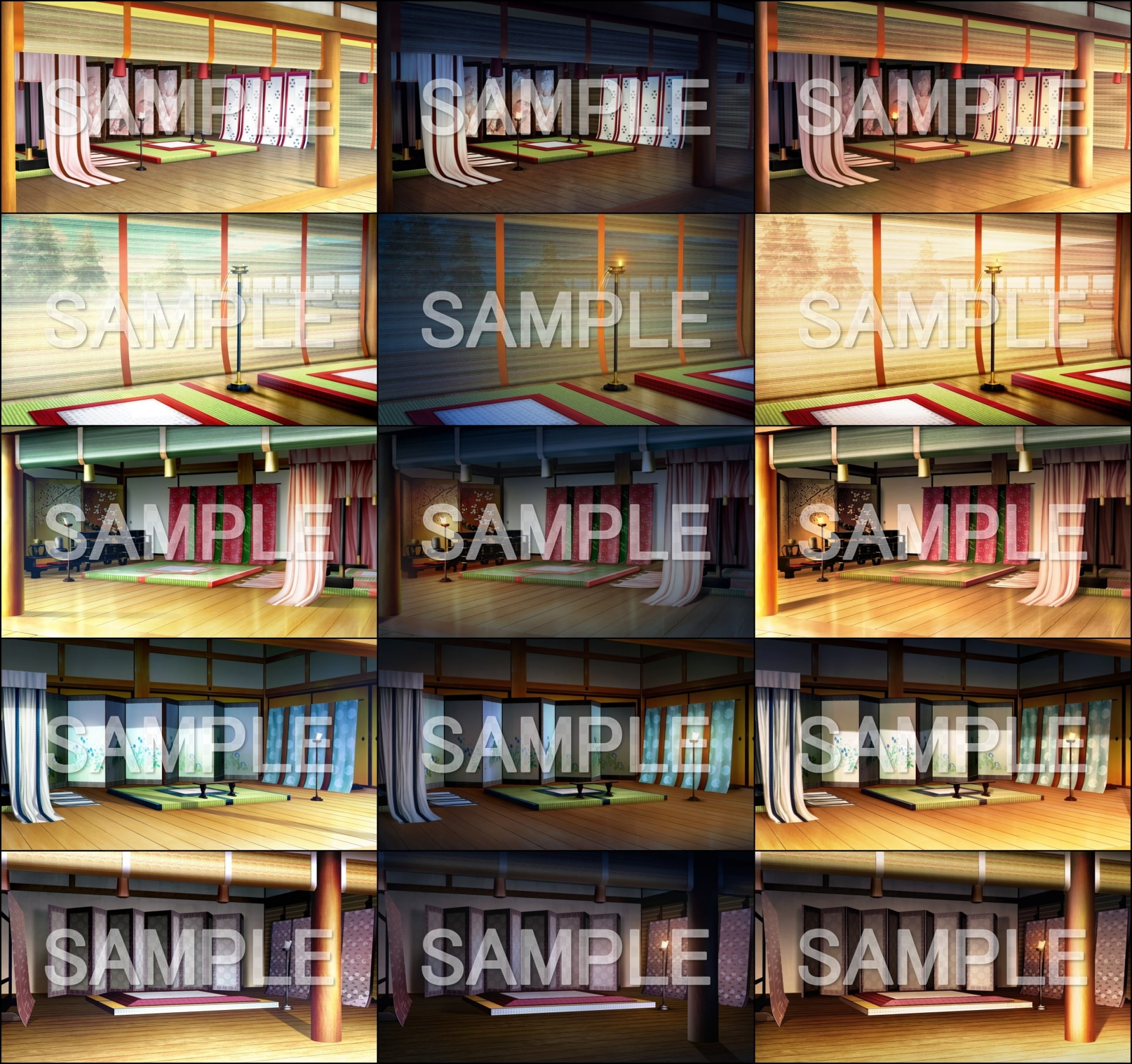 みにくる背景CG素材集『平安編』part01