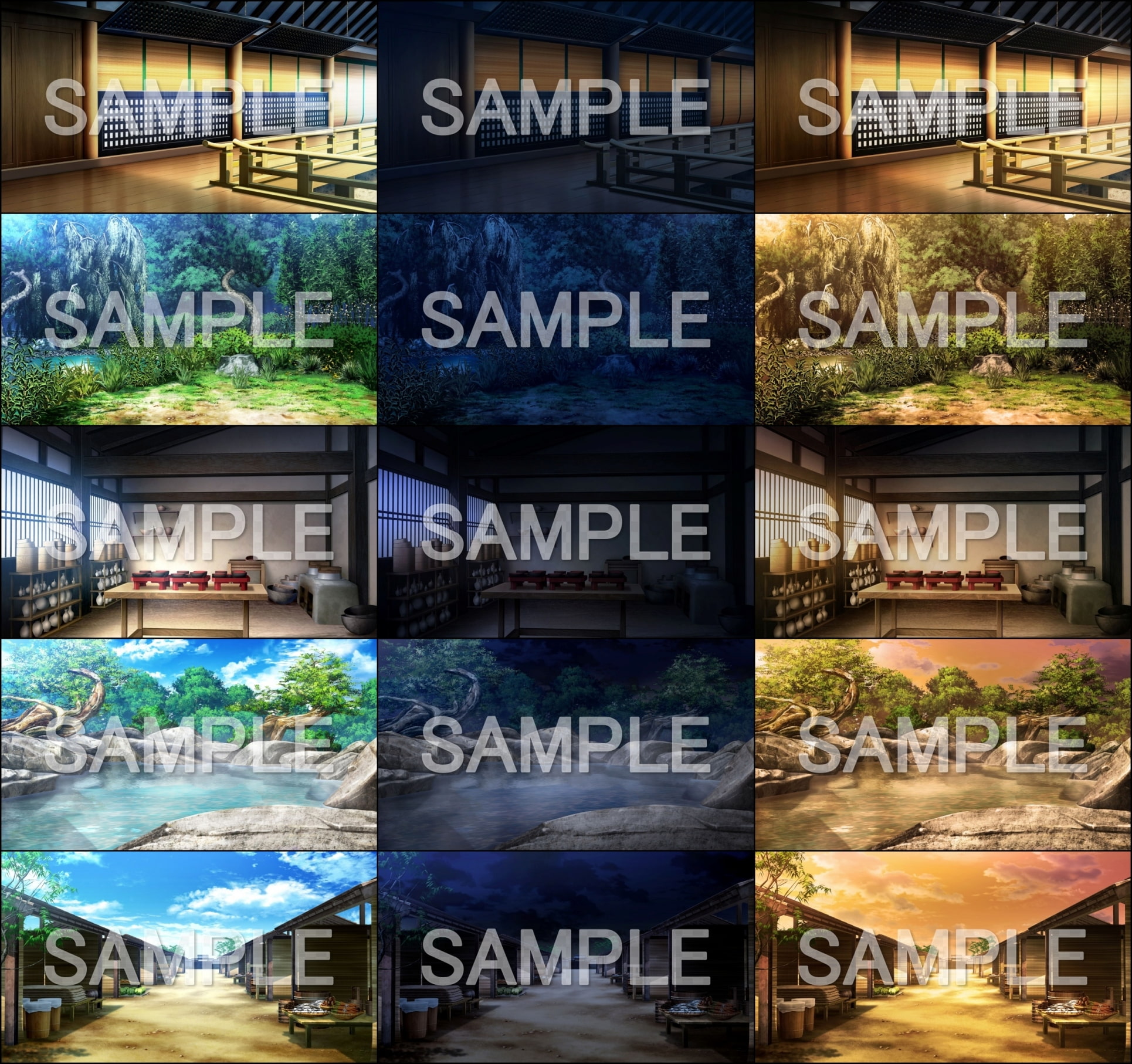 みにくる背景CG素材集『平安編』part01