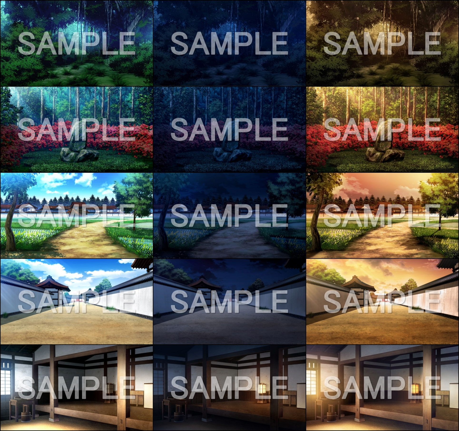 みにくる背景CG素材集『平安編』part01