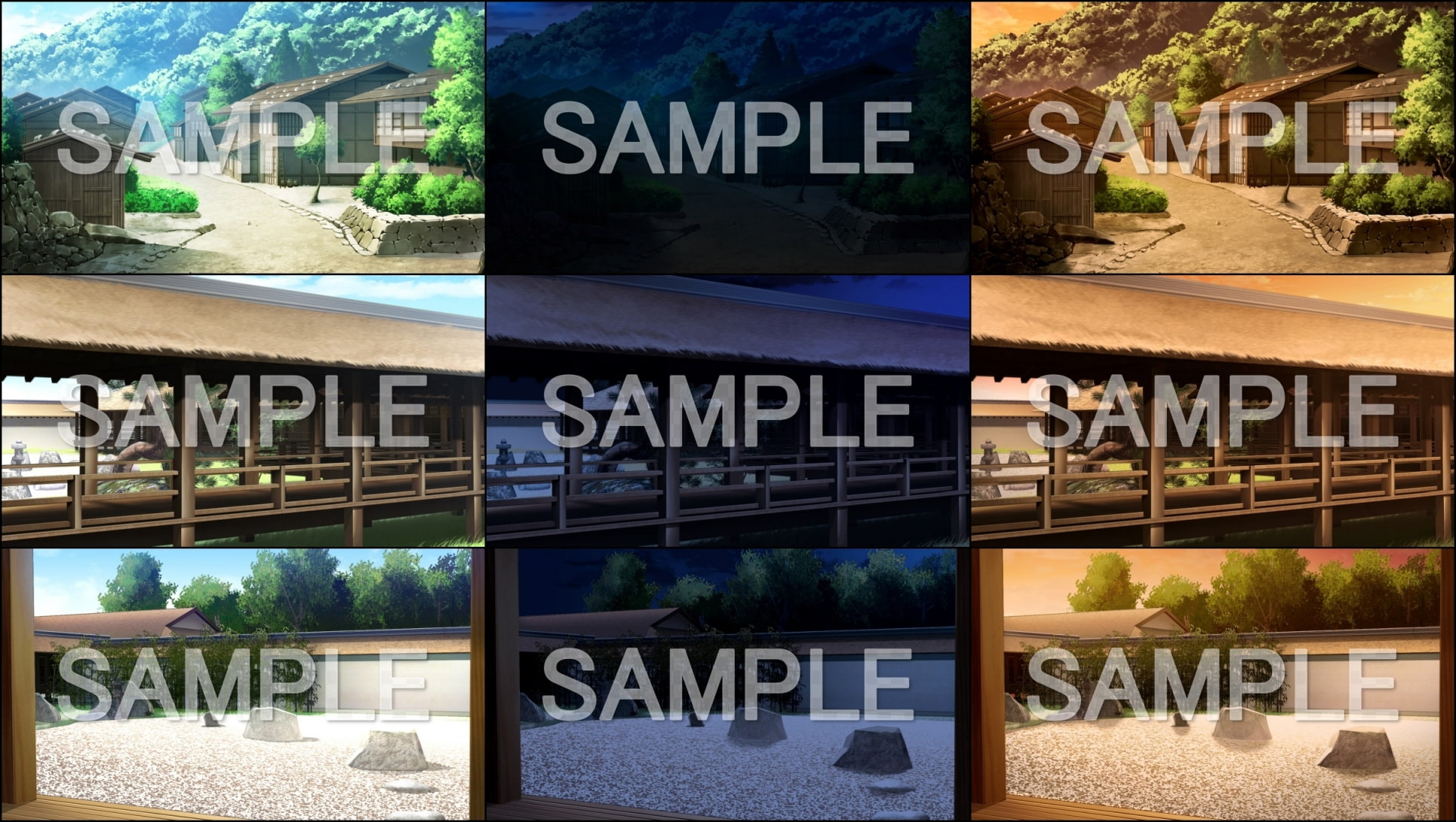 みにくる背景CG素材集『平安編』part01