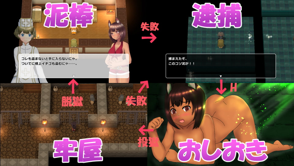 コソ泥リリィの全裸ステルス記