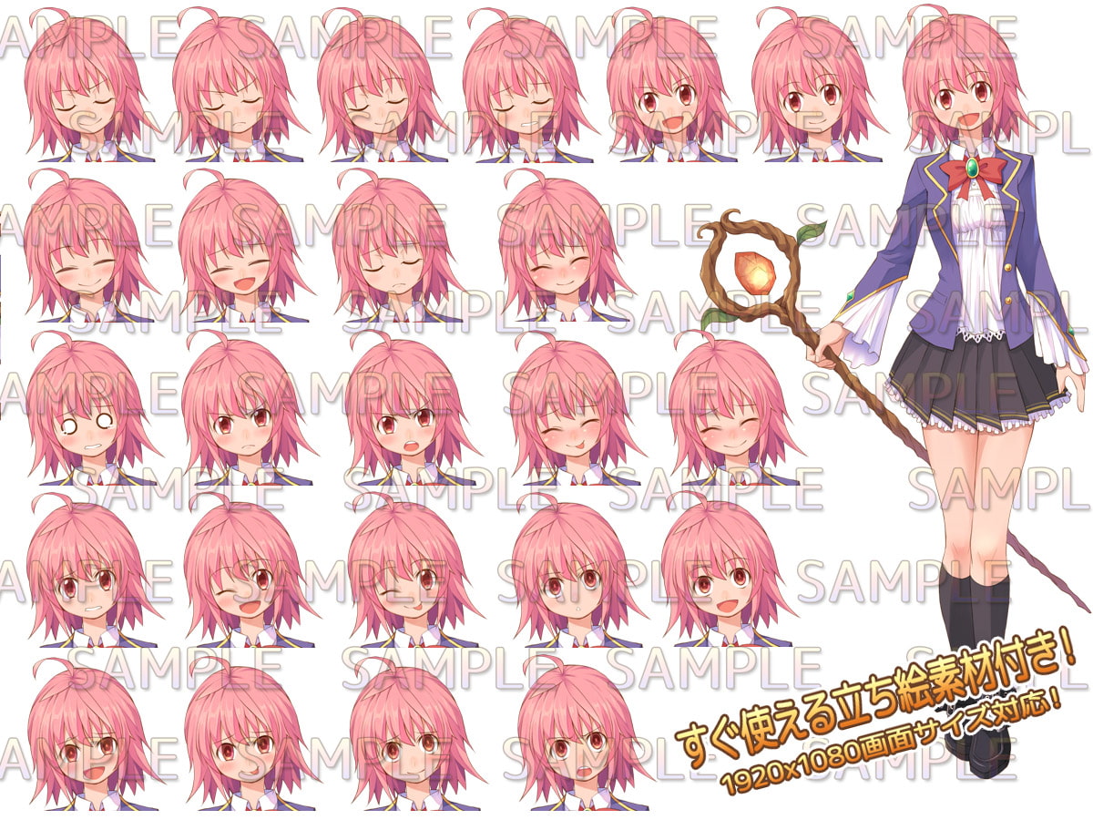 立ち絵向けエモーションアイコン素材集