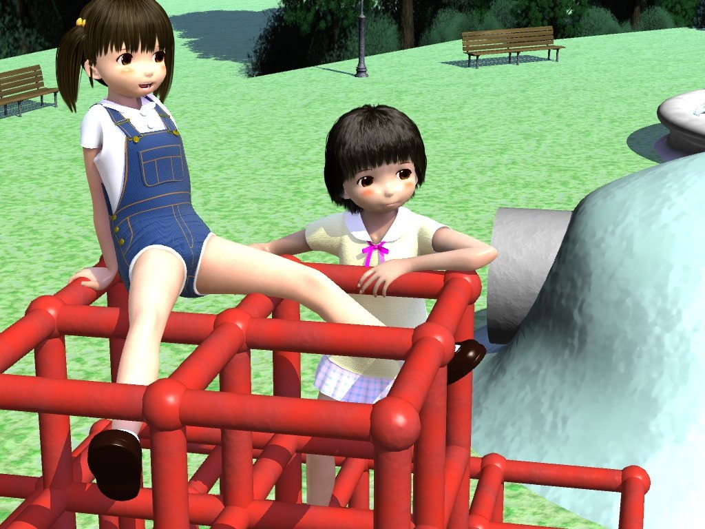 露出公園 男の娘をいっぱい射精させちゃった