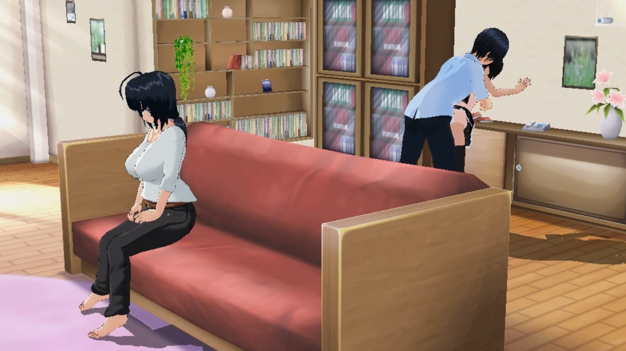 親から隠れて実妹とドキドキ中出しエッチ