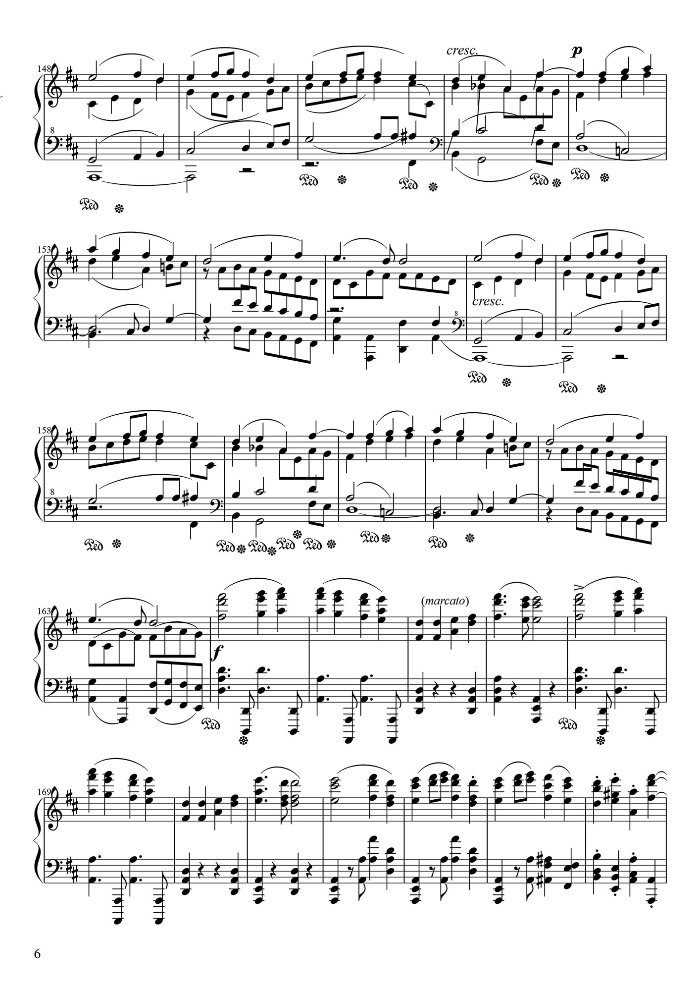 ベートーベン第九ピアノ版(全曲)