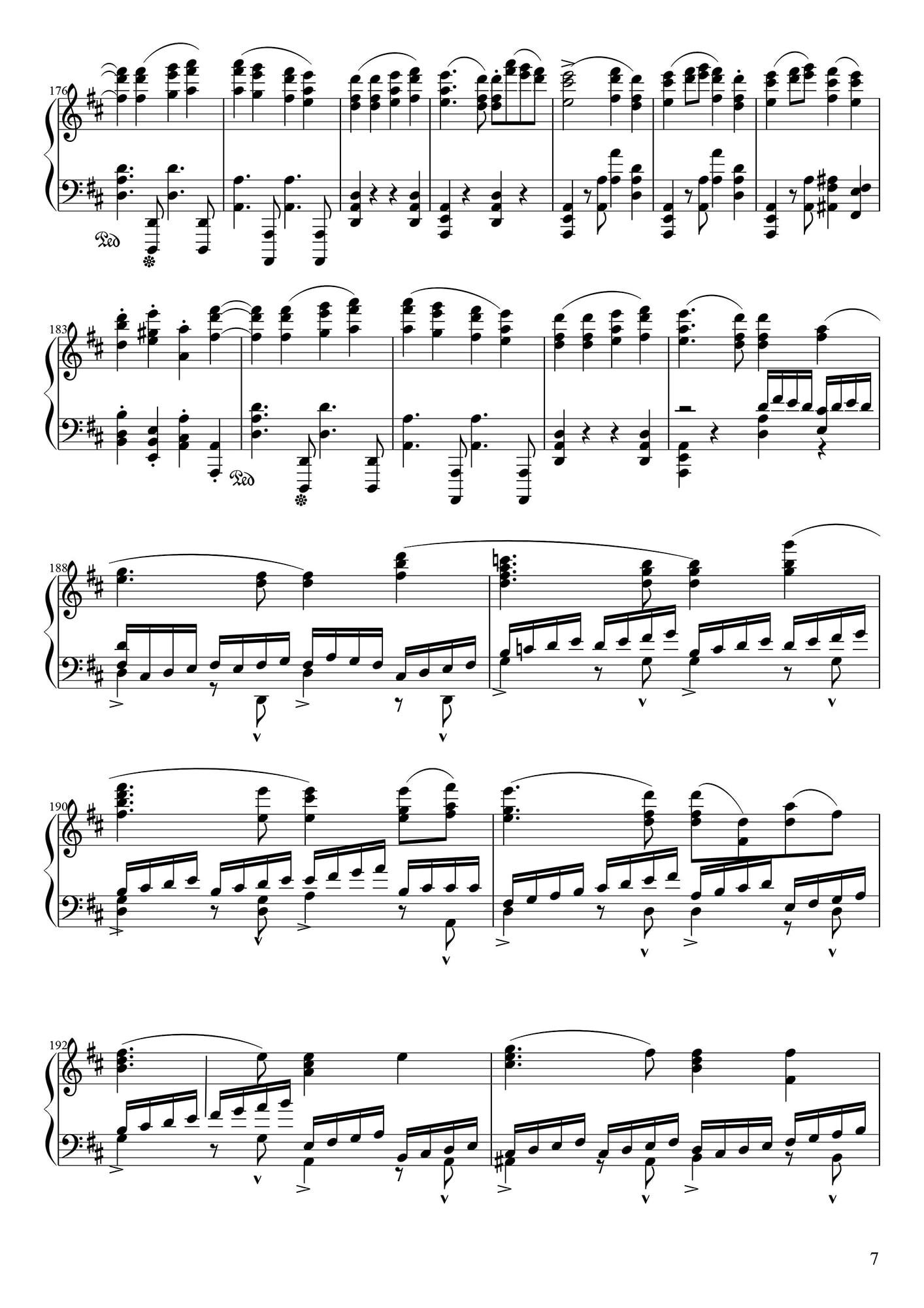 ベートーベン第九ピアノ版(全曲)