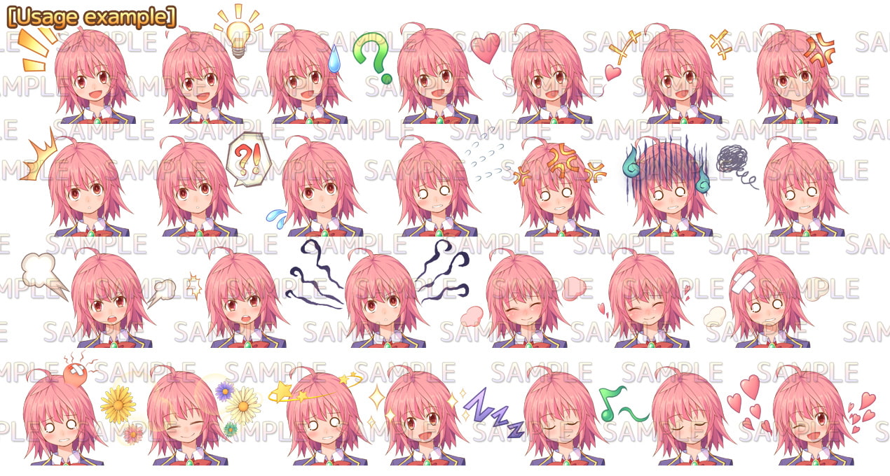 -for characters- Emotion icons pack