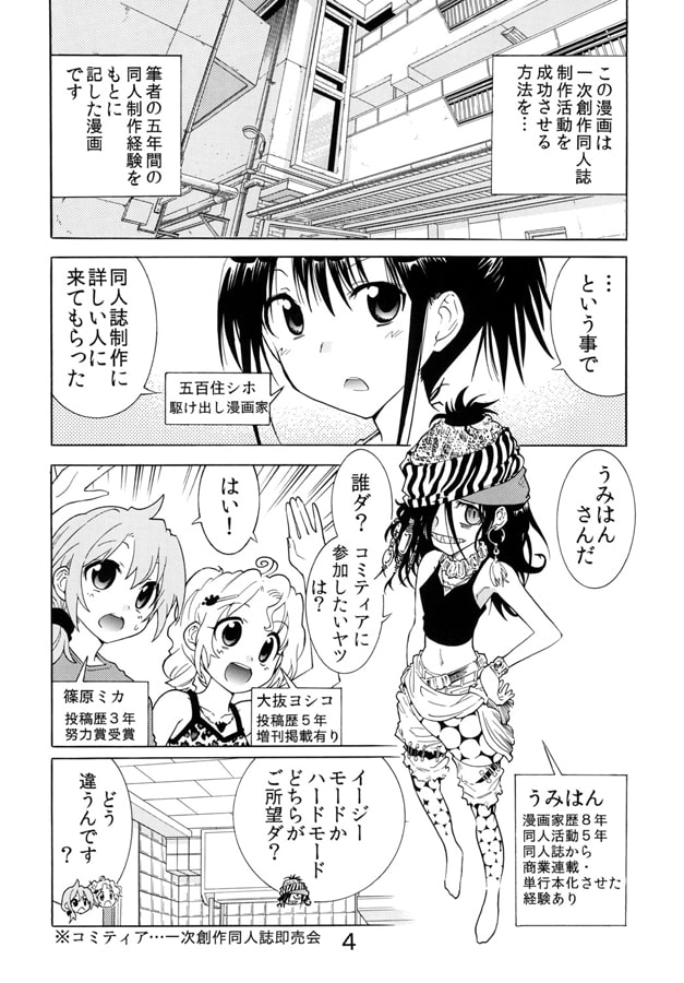 うみはんの教える一次創作同人誌の作り方