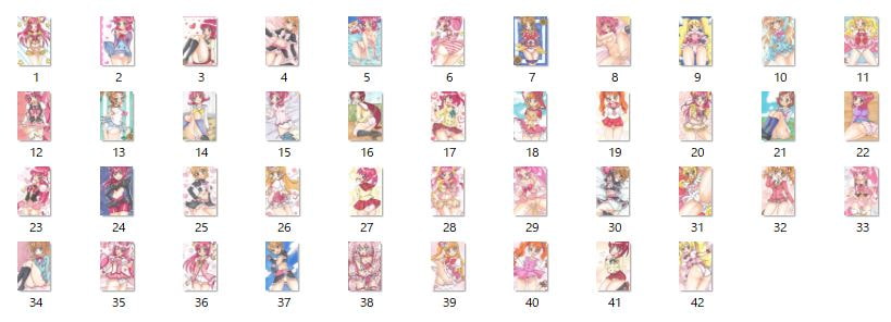 桃キュアのパンティ