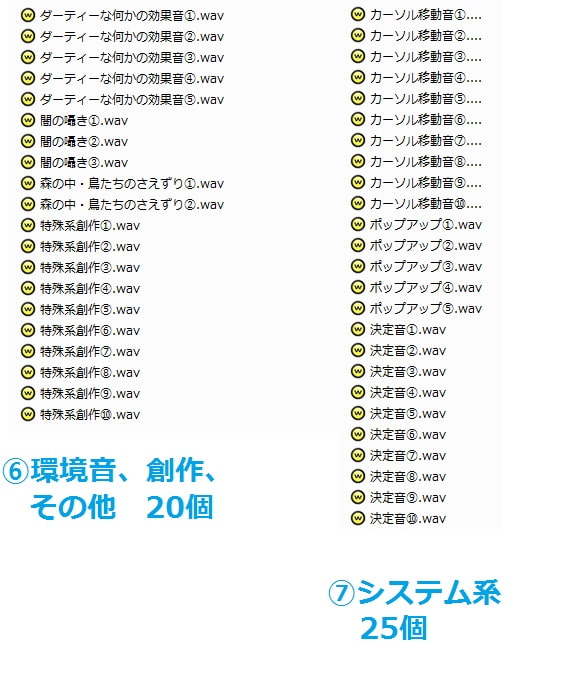 著作権フリー効果音 vol.35 RPG系効果音パック集 250個パック