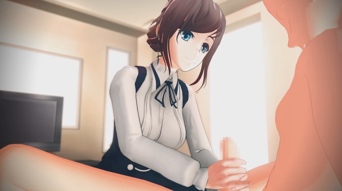 エッチに興味津々な彼女と純愛SEX