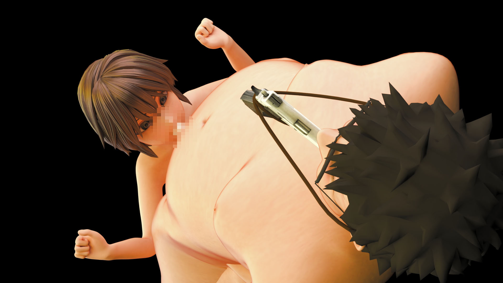 キモイ刺客を弄ぶ娘