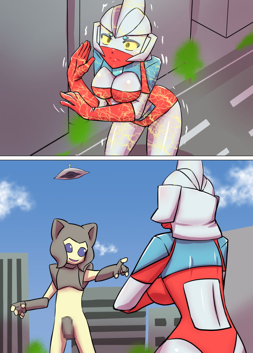 特撮ヒロインシリーズ ラスティ・コメット第2話催眠光線の恐怖