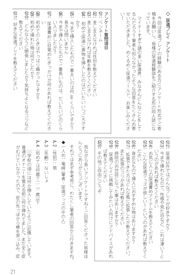 尿道通信 総集編+2017