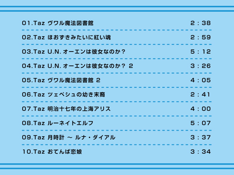 【作業用BGM/インスト】Taz