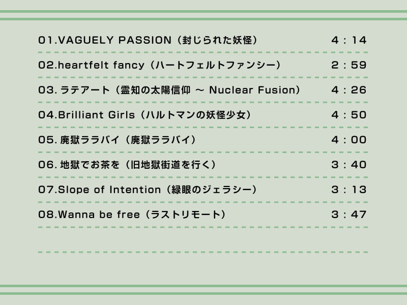 【作業用BGM/インスト】Cafe de Touhou 6