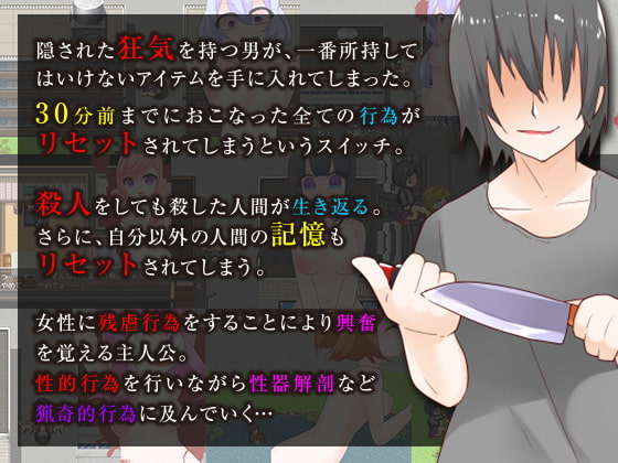 リセットボタン なにをしても無かったことに出来るスイッチ