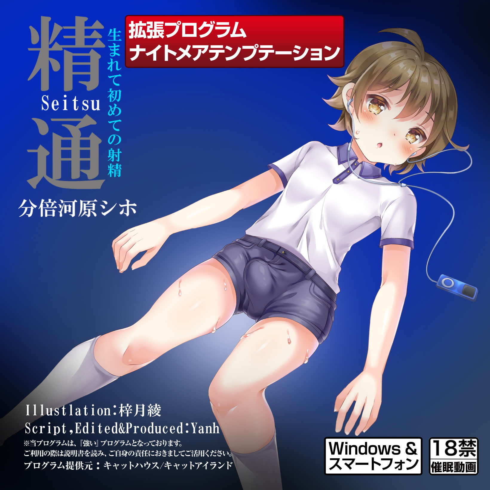 プリミティブ回路活性型催眠適合『自然』集中増幅補助ソフトウェア『ナイトメアテンプテーション 精通～生まれて初めての射精 SPECIAL!(動画版)』