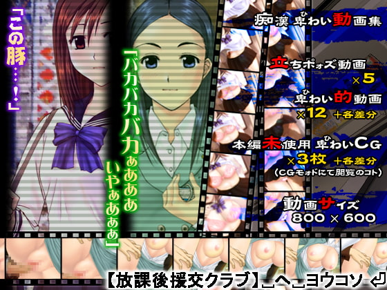 わいせつな行為 ―放課後援交クラブの過去ログより―