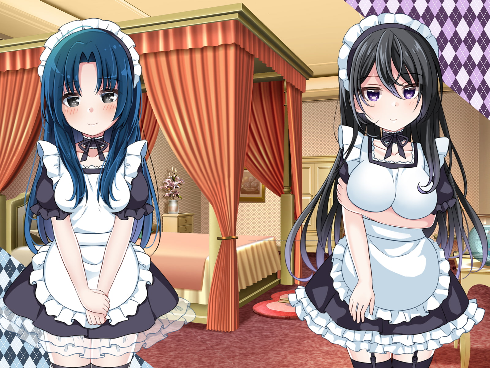 淫語×淫語～心酔メイドのW淫語奉仕～