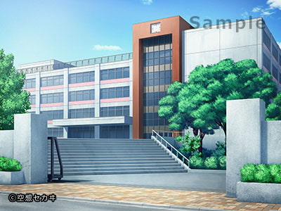 ゲーム制作やイラスト背景として使えるフリー背景素材集Vol.1【学校編】