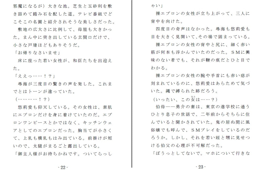 姪奴と甥奴(前編)～繁殖奴隷にされる姉と男の娘に改造される弟