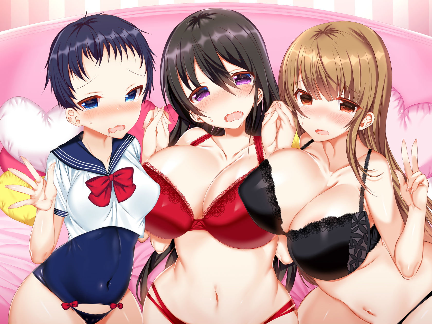 【実演・百合企画#2.5】ちゅきるいれい3Pの巻