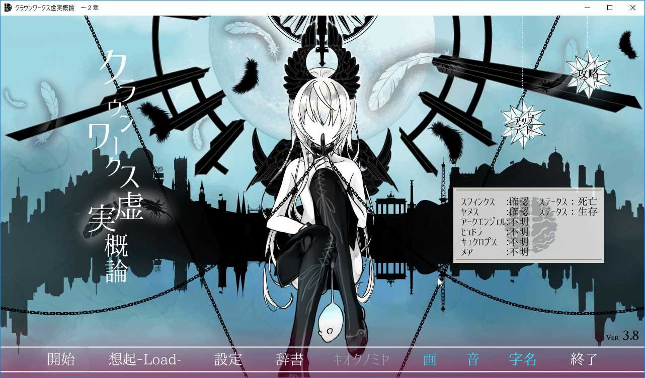 クラウンワークス虚実概論:2章【自我同一性の喪失が重篤化した乖離性障害のトリガー ――あるいはヤヌス】